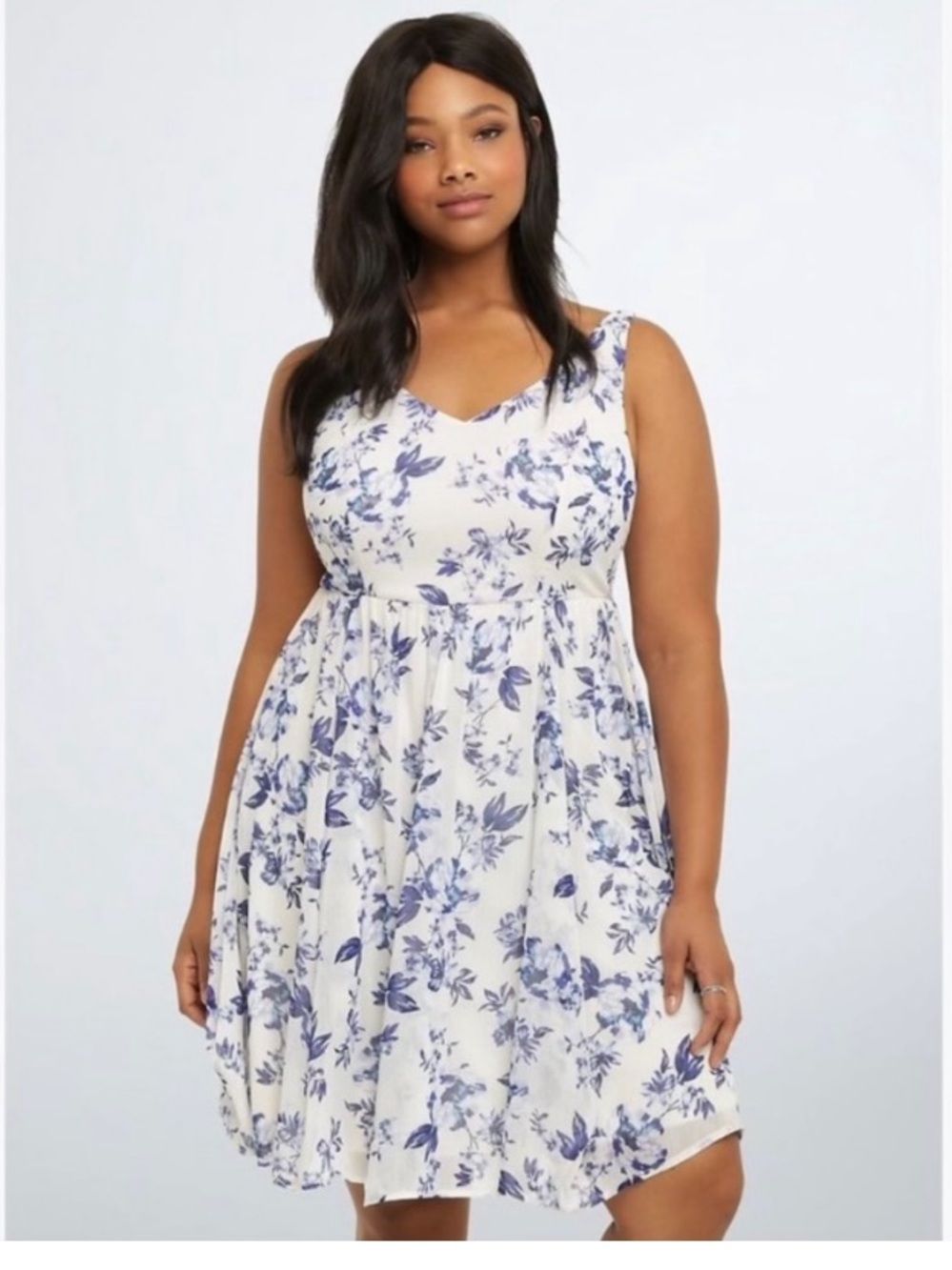 RARE 2016 Torrid Strappy Knee Length Skater Dress NWT!! Size 1X